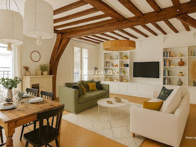 Vente Appartement 4 pièces 89.8 m2 Paris 2ème