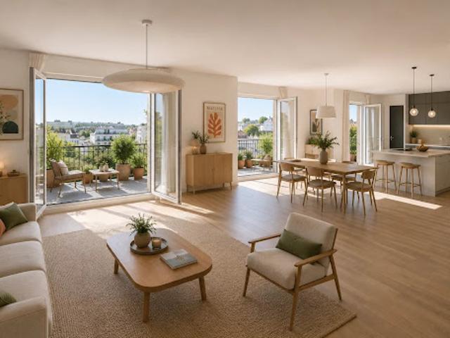 Vente Appartement 4 pièces 89 m2 Bordeaux