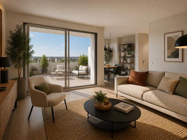 Vente Appartement 4 pièces 90 m2 Tours