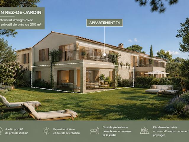 Vente Appartement 4 pièces 90 m2 Aix en Provence