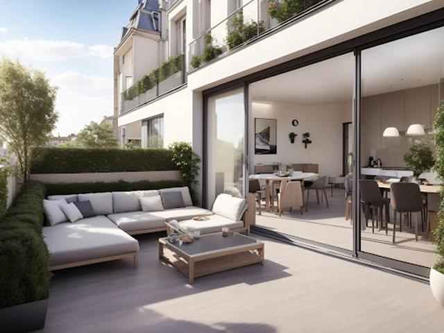 Vente Appartement 4 pièces 90 m2 Le Blanc Mesnil