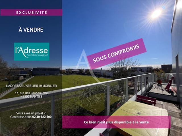 Vente Appartement 4 pièces 90 m2 Nantes