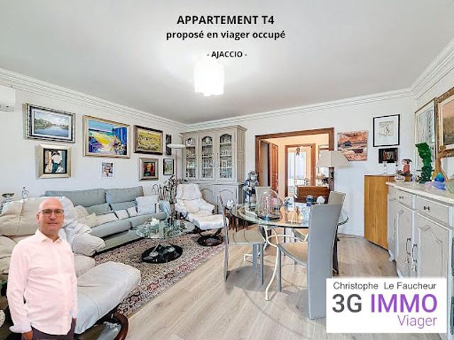 Vente Appartement 4 pièces 91 m2 Ajaccio