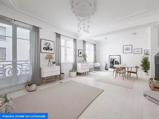 Vente Appartement 4 pièces 92.4 m2 Paris 17ème
