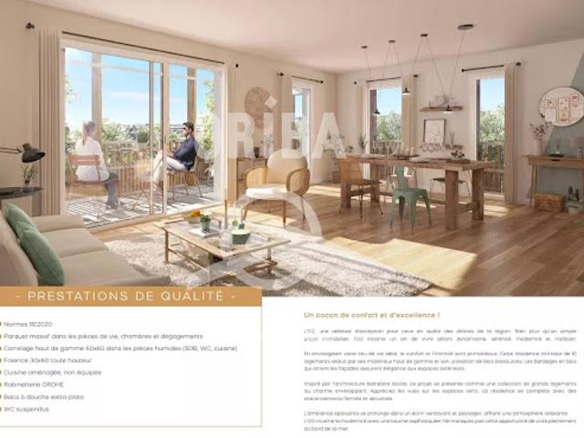 Vente Appartement 4 pièces 92.72 m2 Saint marc sur mer