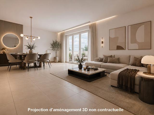 Vente Appartement 4 pièces 92.29 m2 Tours