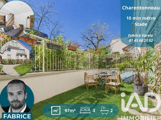 Vente Appartement 4 pièces 97 m2 Maisons Alfort