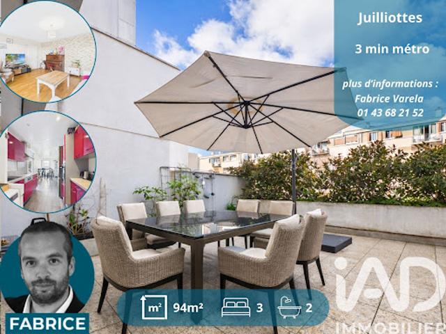 Vente Appartement 4 pièces 95 m2 Maisons Alfort