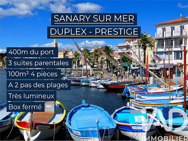 Vente Appartement 4 pièces 100 m2 Sanary sur Mer