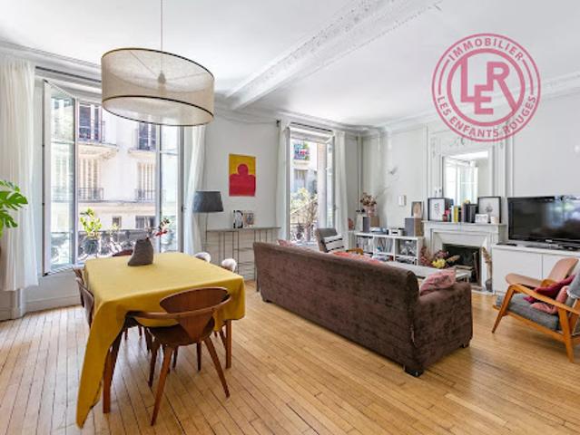 Vente Appartement 4 pièces 100 m2 Paris 18ème