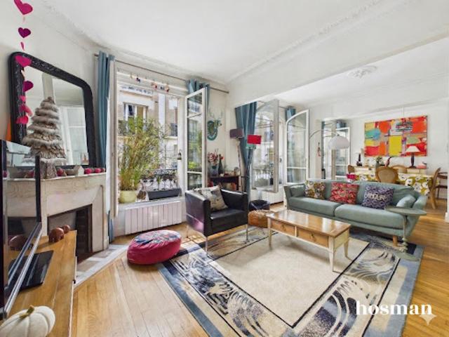 Vente Appartement 4 pièces 101 m2 Paris 20ème