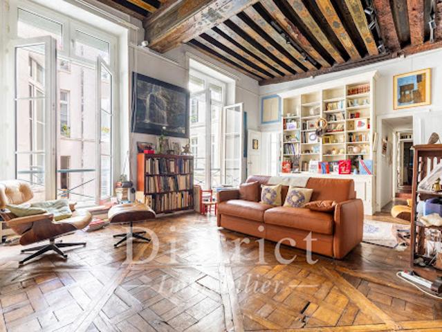 Vente Appartement 4 pièces 102.12 m2 Paris 4ème