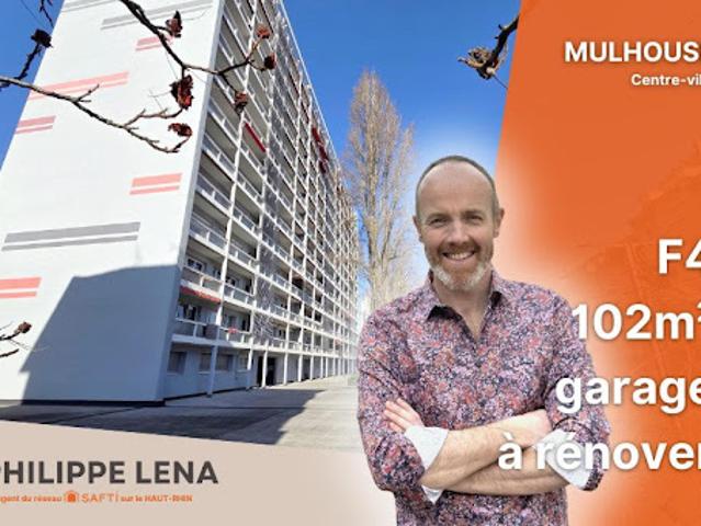 Vente Appartement 4 pièces 102 m2 Mulhouse