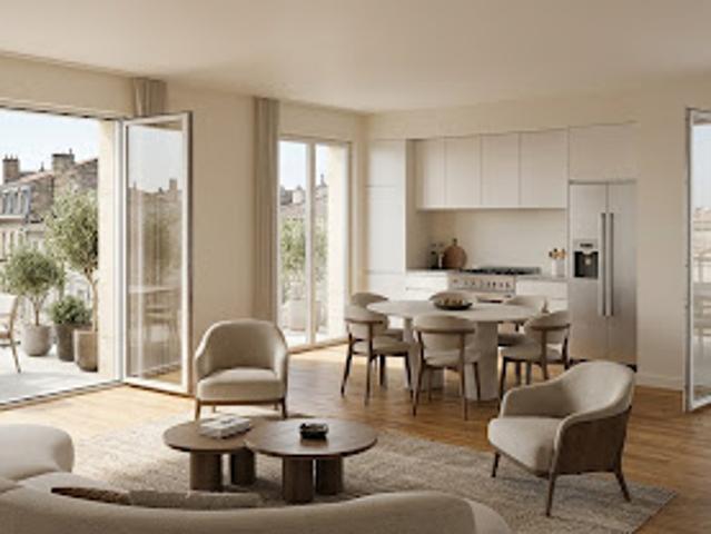 Vente Appartement 4 pièces 103 m2 Bordeaux