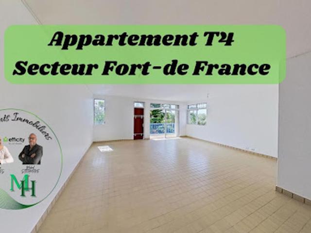 Vente Appartement 4 pièces 104.19 m2 Fort de france