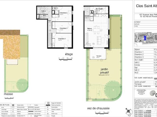 Vente Appartement 4 pièces 105 m2 Aix en Provence