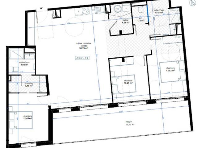 Vente Appartement 4 pièces 100.92 m2 Narbonne