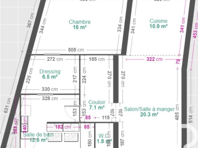 Vente Appartement 4 pièces