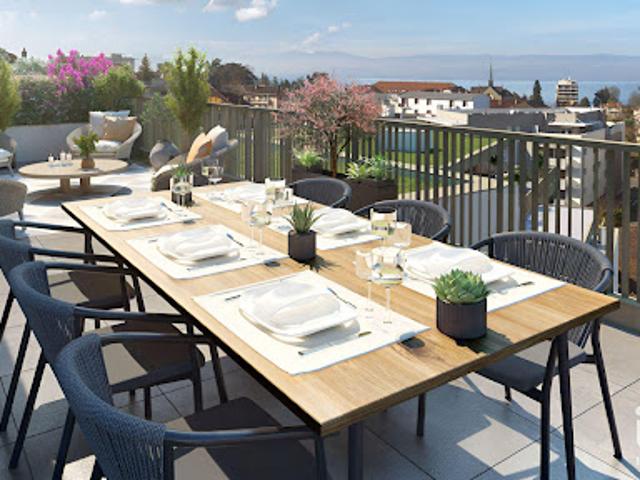 Vente Appartement 4 pièces 111 m2 Thonon les Bains