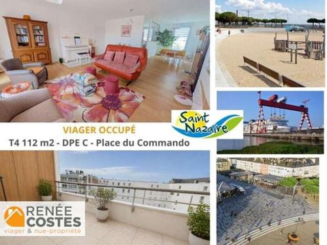 Vente Appartement 4 pièces 113 m2 Saint Nazaire