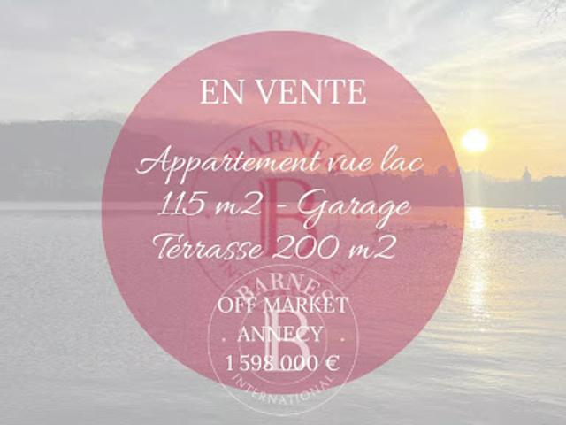Vente Appartement 4 pièces 115 m2 Annecy