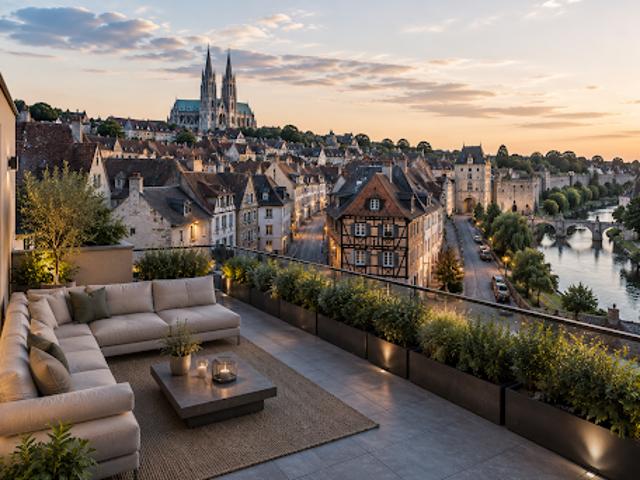 Vente Appartement 4 pièces 116 m2 Chartres