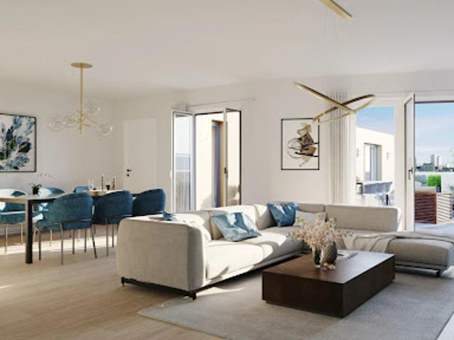 Vente Appartement 4 pièces 117 m2 Courbevoie