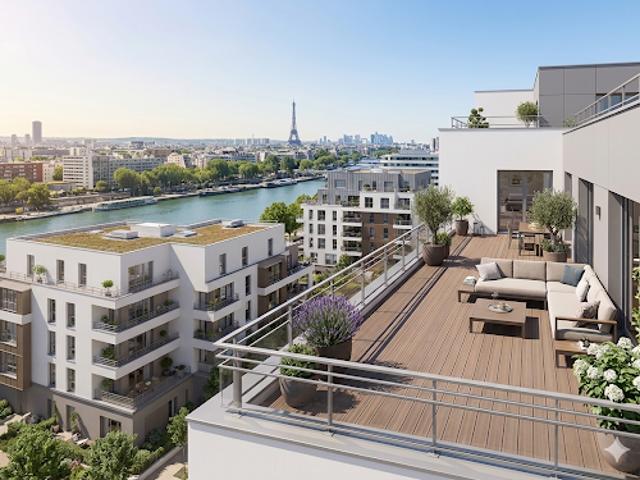 Vente Appartement 4 pièces 121 m2 Paris 19ème