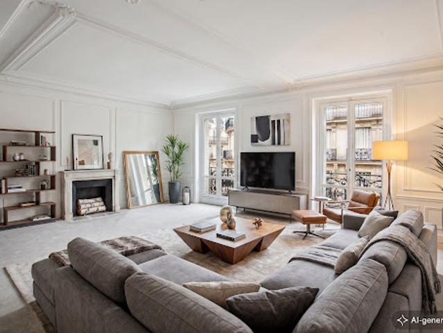 Vente Appartement 4 pièces 125.1 m2 Paris 8ème