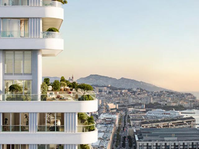 Vente Appartement 4 pièces 126 m2 Marseille 2ème