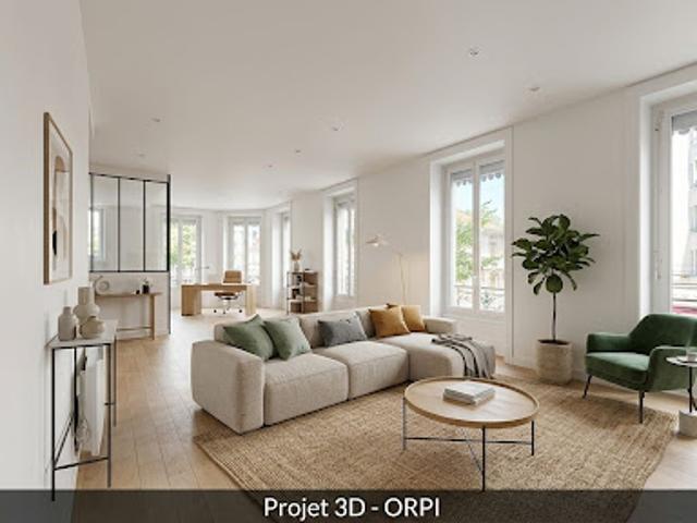 Vente Appartement 4 pièces 127 m2 Lyon 7ème