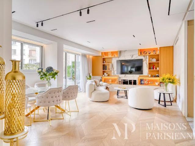 Vente Appartement 4 pièces 130.29 m2 Paris 16ème
