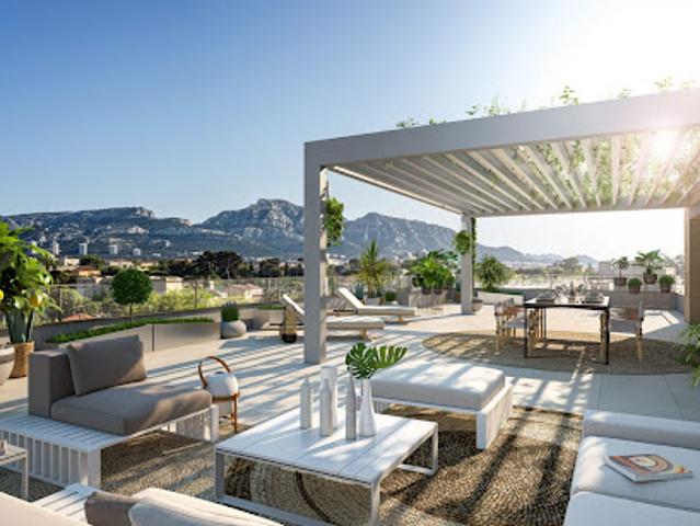 Vente Appartement 4 pièces 202.44 m2 Marseille 8ème