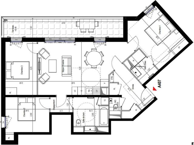 Vente Appartement 4 pièces
