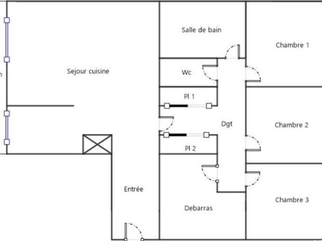Vente Appartement 4 pièces