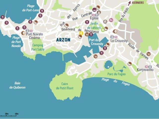 Vente appartement 4 pièces Arzon 56