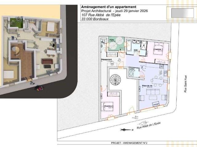 Vente appartement 4 pièces Bordeaux 33