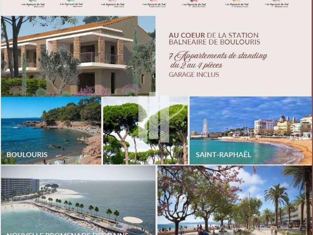 Vente appartement 4 pièces Boulouris 83