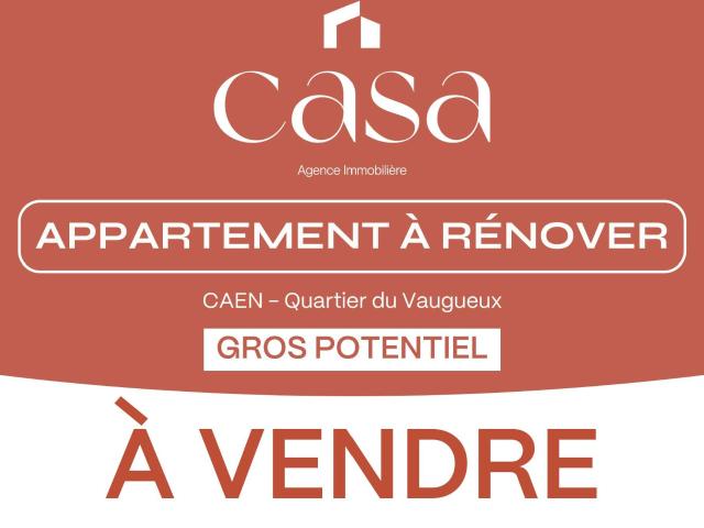 Vente appartement 4 pièces Caen St Gilles 14
