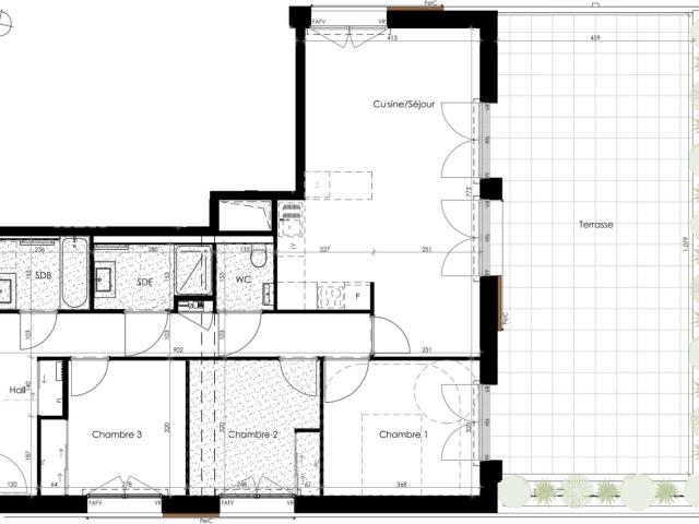Vente appartement 4 pièces Cesson Sévigné 35