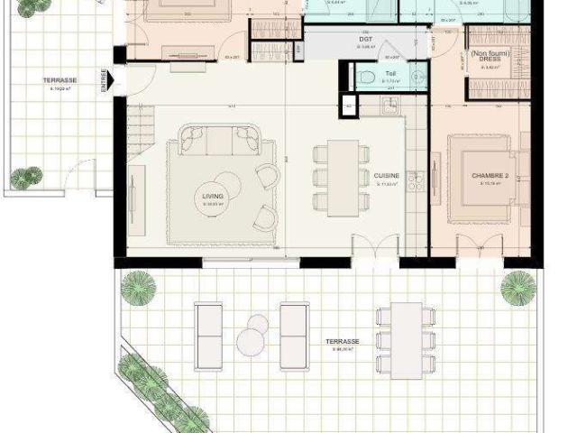 Vente appartement 4 pièces Châteauneuf Grasse 06