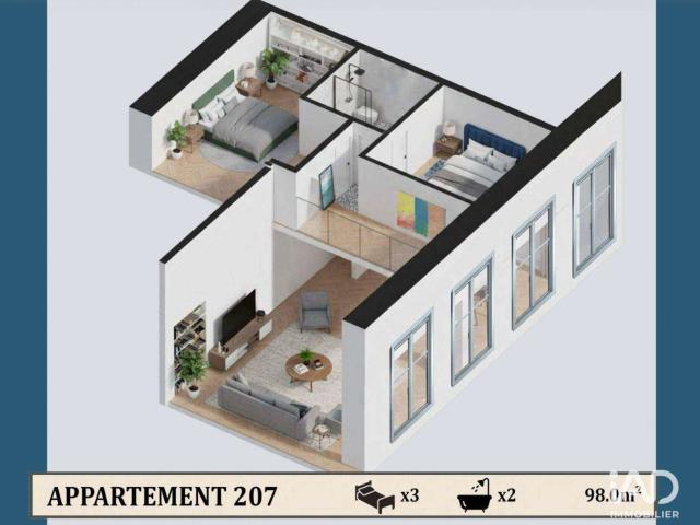 Vente appartement 4 pièces Confolens 16