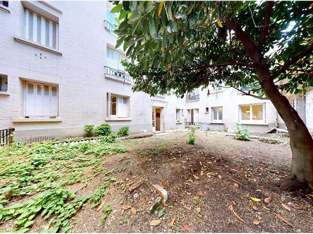 Vente appartement 4 pièces Courbevoie Jardin clos & modularité