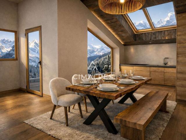 Vente appartement 4 pièces Crest Voland 73