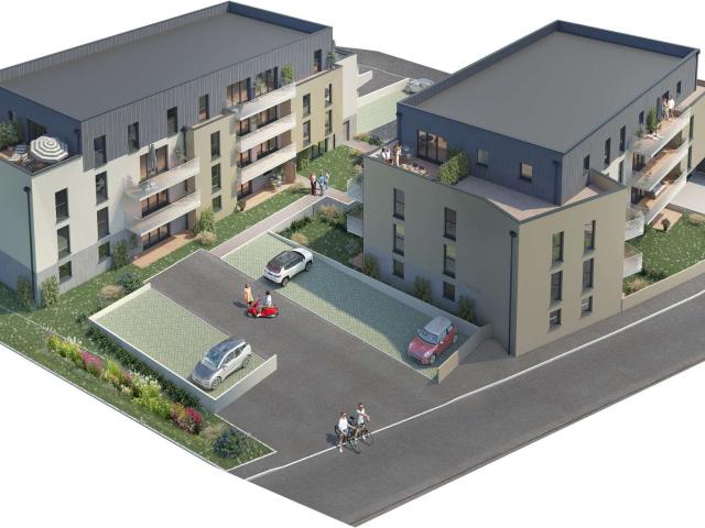 Vente appartement 4 pièces Langueux 22