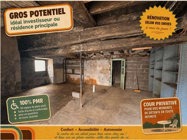Vente appartement 4 pièces Les Ponts de Cé 49