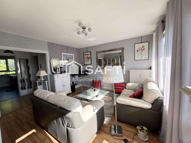 Vente appartement 4 pièces Lisieux Hauteville Jean Moulin 14