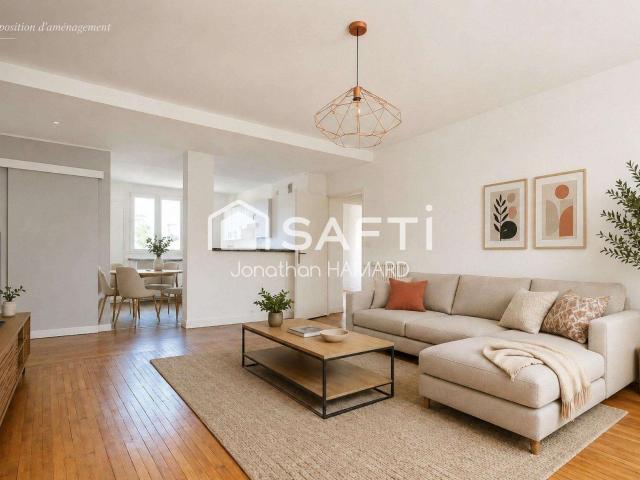 Vente appartement 4 pièces Nantes Breil Malville 44