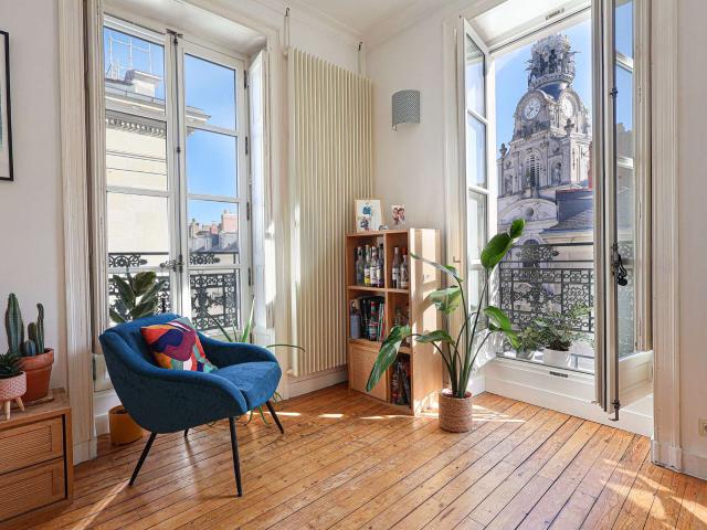 Vente appartement 4 pièces Nantes Saint Clément Jardin des plantes 44
