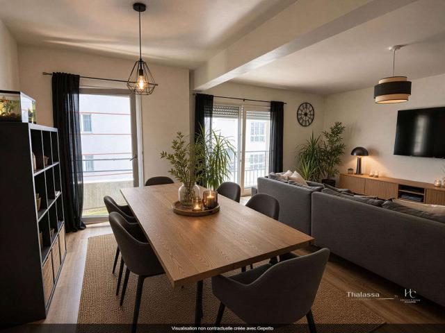 Vente appartement 4 pièces Nantes Saint Donatien 44